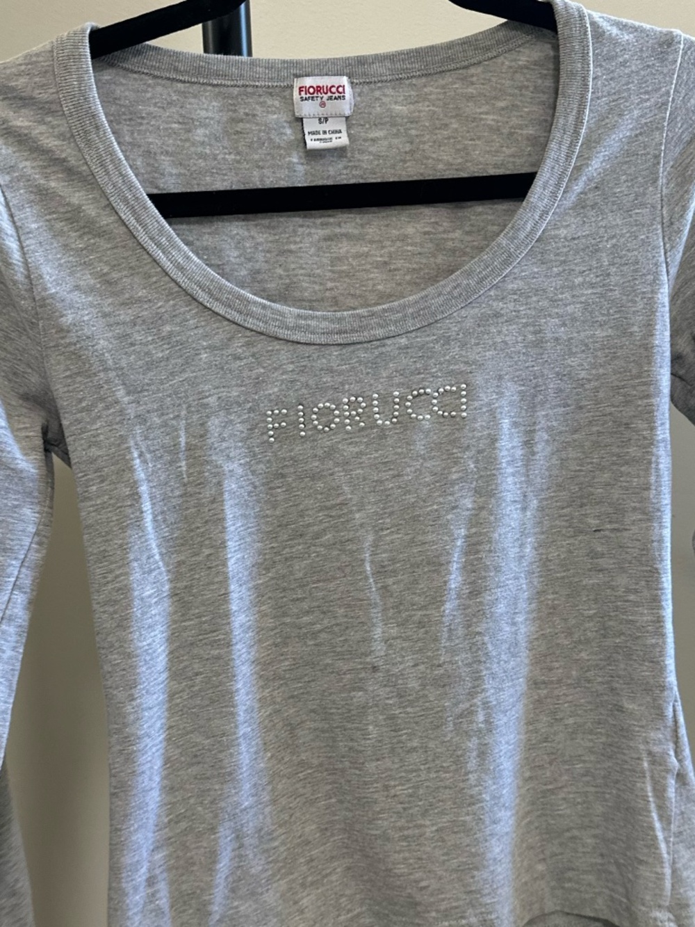 Fiorucci Pearl Detail Long Sleeve